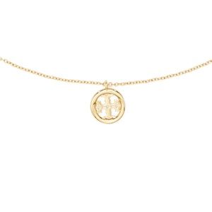 Tory logo necklace